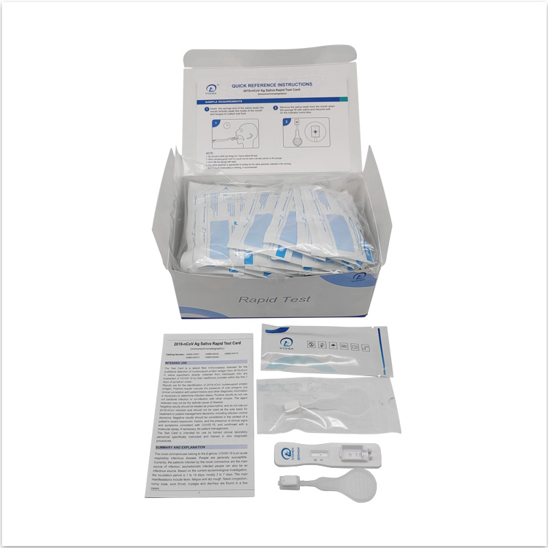 V-CHEKstrana 9834;2019-nCoV Ag Rapid Test Kit.