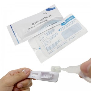Rychlá testovací karta V-CHEK ™ 2019-nCov Ag (imunochromatografie)