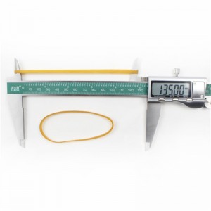 Žlutá transparentní průmyslová gumová páska odolná vůči vysokým teplotám a proti stárnutí