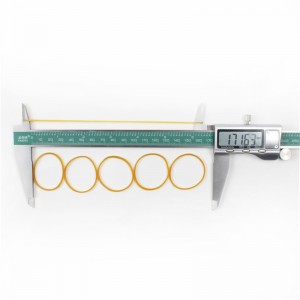 Spot velkoobchodní žlutá transparentní konvenční vysoce elastická bezpečnostní a ekologická zemědělská gumička