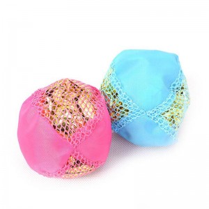 Cín fólie koule kočka hračka