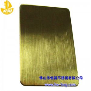 Barva znerezavějící oceli Drátěná deska č 2