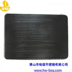 Barva znerezové oceli Drátěná deska č. 7