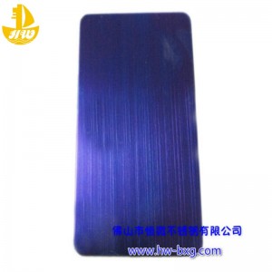 Barva znerezové oceli Drátěná deska č. 9