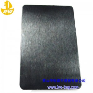 Barevnánerezová ocel matná deska č. 1