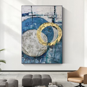 Nový design 100% ručně malované plátno umění obrázek pro pokoj dekorace abstraktní vinobraní olejomalba