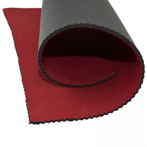 Sublimační textilie Bílá Neoprene Peněženka Tumbler Sleeve SBR gumový Screc Way Stretch Nylon Spandex tkanina Neoprenový svetr