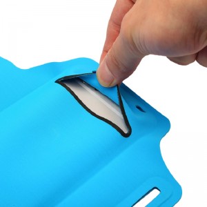 Sportovní zábradlí univerzální venkovní běžící paže kapela cvičení mobilní telefon sáčkem s držákem klíče