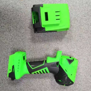 Dvoubarevné vstřikovací stroje zpracované výrobky