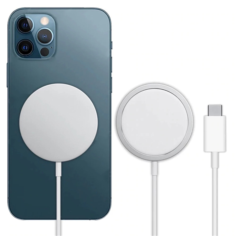 Magnetic MagSafe Bezdrátová telefonnínabíječka 15W přenosné MagSafenabíječka pro Apple iPhone 12 11 Pro Max Nejprodávanější produkt Amazon Hot Style