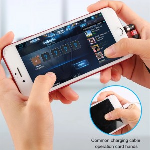 2ND GEN 540 Rotace mikro USB typu C Magnetickýnabíjecí kabel Nylon pletené magnetické rychlénabíjení USB