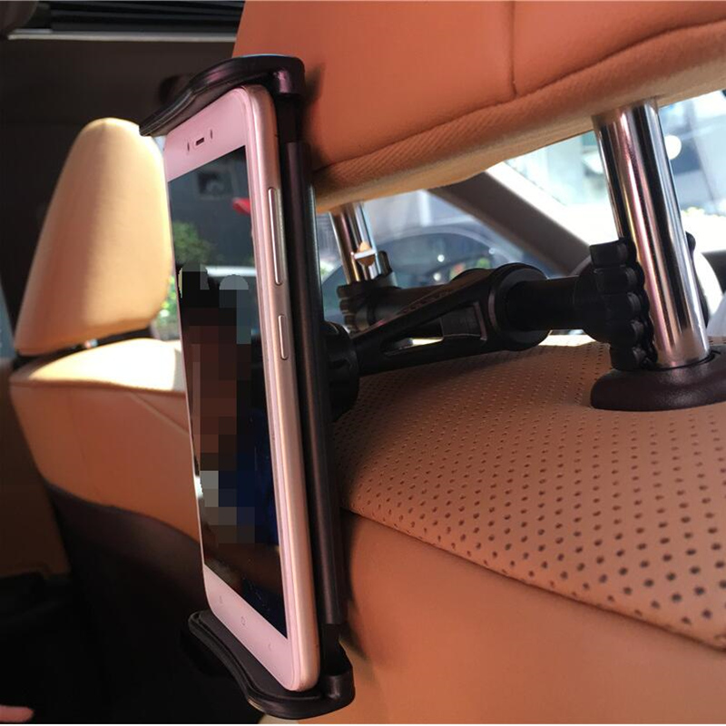 Zadávačka Automobil Mobile Držák Zadní sedadlo telefon Tablet Mount pro iPhone 7 8 x iPad Samsung S8 Holder Holder