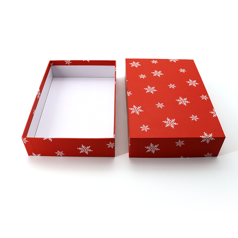 Velkoobchod Matte Red Custom Logo Luxusní lepenkové dárkové papírové balení čokoládové dárkové krabičce s víčkem