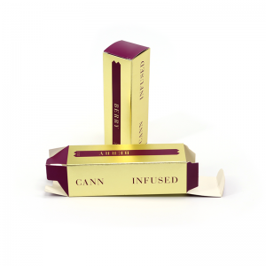 Kosmetické skládací karton recyklovaný papír dárek Vlastní rtěnka řasenkananehty polský olej balení box