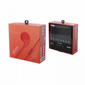 Nový design ID a základní čtvercové balení box pro telefonní příslušenství