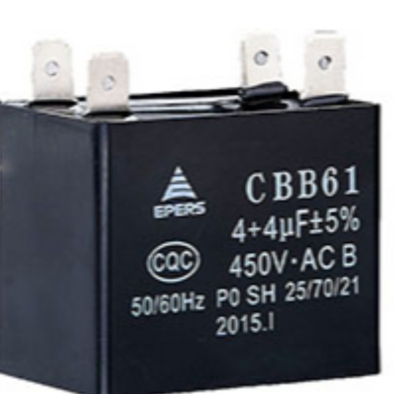 4+4uf 450V 50/60Hz P0 SH cbb61 kondenzátor pro vzduchový kompresor
