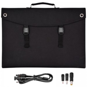 Přenosný skládací solárnínabíječka 60W 18V pro kempování mobilní telefonnabíjení