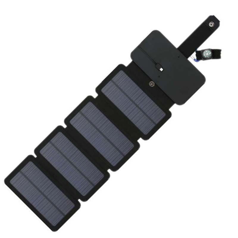 5W vodotěsný přenosný Skládatelný Skládatelný Solární solární panel Powered Bag snabíječkou USB