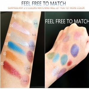 krémové oční stíny