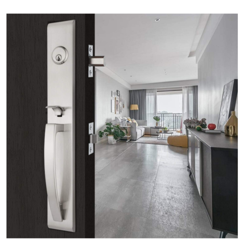 8009 Vysoce kvalitní sada vnějšího zámku s vysokým stupněm, vstupní zabezpečení předních dveří