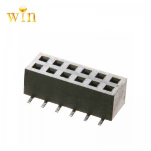 2,0 mm 2x4p SMT vertikální model ženské hlavičky záhlaví záhlaví