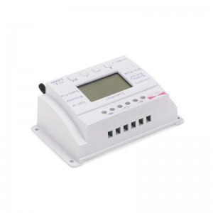 PWM 20A 10A 10A Solární panel Regulátor regulátor T10 T20 12V 24V Auto LCD displej Light a Dual Timer