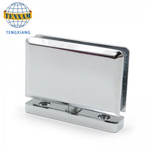 Čína Dodavatel levný prodej guangdong Jinli hardware polský mosazný skleněný závěs otevřený 90 stupňů závěs