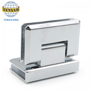 Nejprodávanější prodej 90 stupňů sklona skleněné sprchové dveře otočný závěs