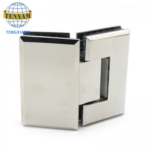 Industrial Self Rising Heavy Duty Generátor pružiny závěsné duté jádrové ocelové dveře Samotné uzavírací sklo 8mm Sprchové dveře otočný závěsný