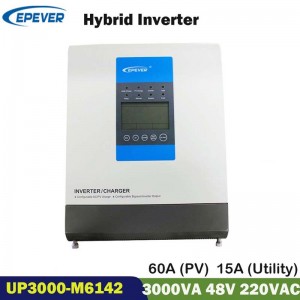 Epever MPPT 3000W Solární invertor 60A 48V Pure Sine Sine Wave Hybridní měnič 220V 230V SOAR CHARGE INTRISHOR UPERWER M6142