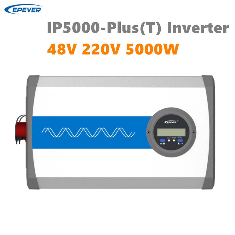 Nový Epever Solar High Frekvence Sine Wave Wave Invertor IPOWER-plus 5000W 48VDC 220VAC terminál off-mřížka terminál pro solární systém