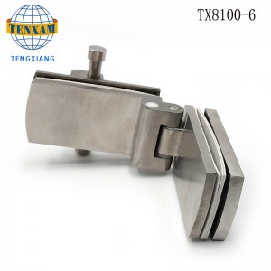 Speciální typ 135 stupňů dlouhý koupelnový klip hotelové koupelna koupelna skleněné dveře závěsu sprcha