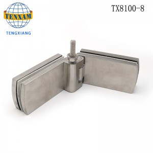 Čínští výrobci 180 stupňů skládací závěs pro sauny skleněné dveře skleněné dveře závěs