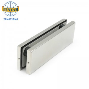 Vysoce kvalitnínerezová ocel skleněná dvířka upevňovací patch montáž pro kancelář