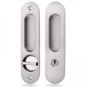 1701 Posuvné dveře Neviditelné zapuštěné rukojeť západka pro dveře pro posuvné dřevěnénábytek hardware