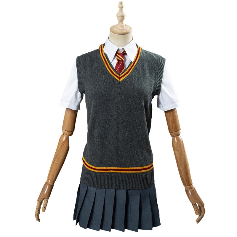 Harry Potter Hermiona Granger Gryffindor School Cosplay Koupit Velkoobchod Halloween kostýmy hromadné
