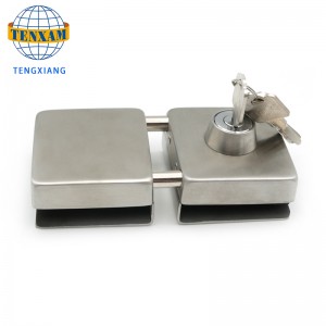 Tvrzené sklo Zinek proti rezavící dvojitý boční zámek v zámcích