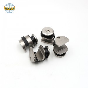 Skleněné dveře posuvné posuvné dveře visí znerezové oceli posuvná kola