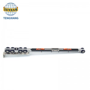 Obousměrná pufrovaná měkká brzda 80kg sklo posuvné dveře příslušenství