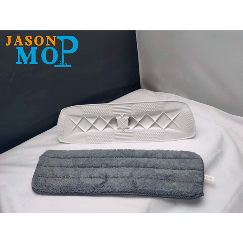 JASON 2020 Nový vodní stříkací mop s nerezovým tyčovým mikrovláknem čistý plochý mop (JS-B2010)