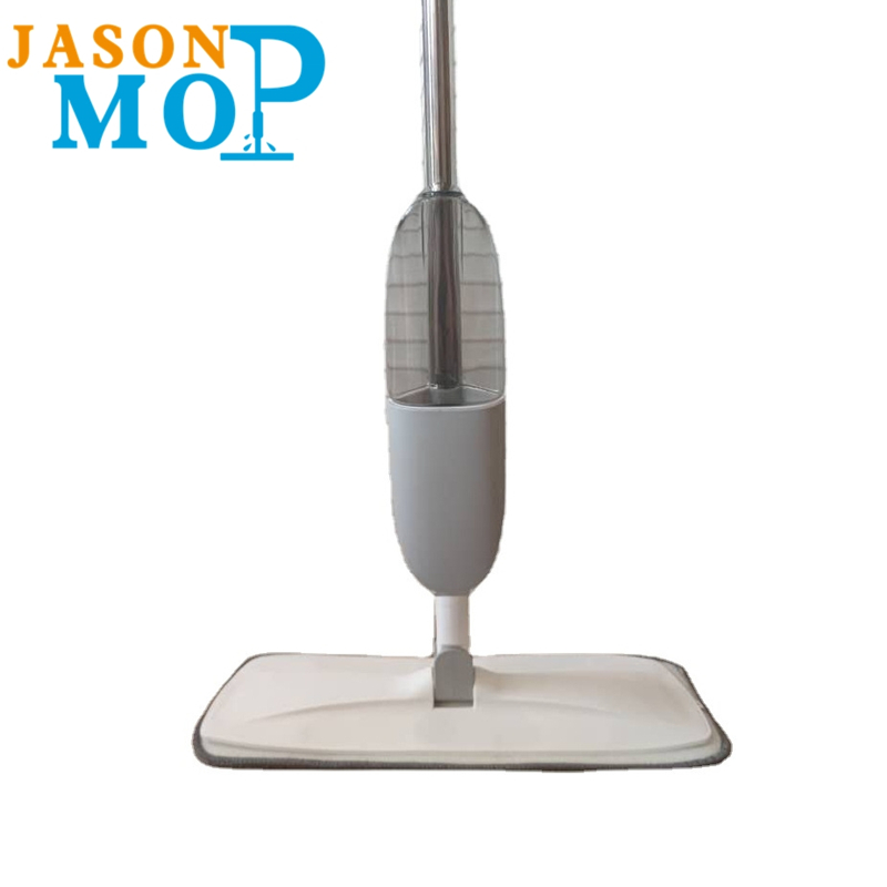 JASON 2020 Nový vodní stříkací mop s nerezovým tyčovým mikrovláknem čistý plochý mop (JS-B2010)