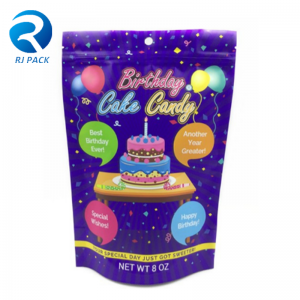 Vysoce kvalitní zakázkový design stojí sáčky pro bonbóny