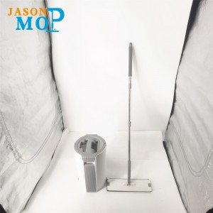 Mikrovláknitý mokrý a suchý 360 mytí plochý mop kbelík pro podlahové čištění magie mop