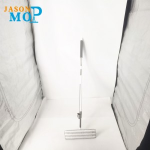 Vysoce kvalitní hliníkové mikrovlákno mop vyčistit podlahovou rukou volný mačkovací plochý mop