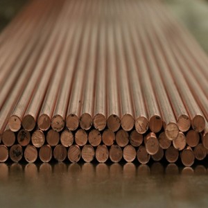 Červená měděná hůlka