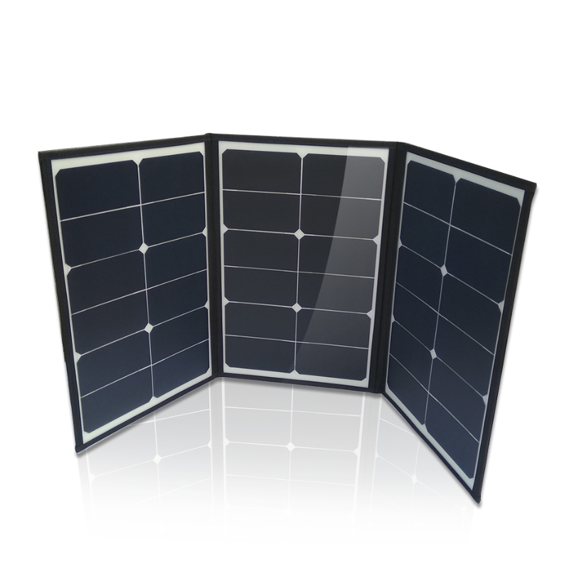 Vysoká účinnost Solární skládací solární panel Skládací pytel Přenosný 60W 100W 200W 120W Skládací solární panel