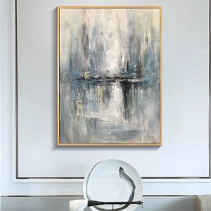 Abstraktní umění tkaniny plátno zdi výzdoba čisté ručně malované Čína olejomalba pro obývací pokoj dekor