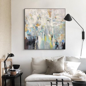 100% ručně malované umění ručně vyráběné olejové zdi umělecká malba originální abstraktní plátno pro obývací pokoj umělecké práce