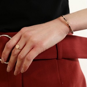 Nerezová ocel otevřenínápisunáramek