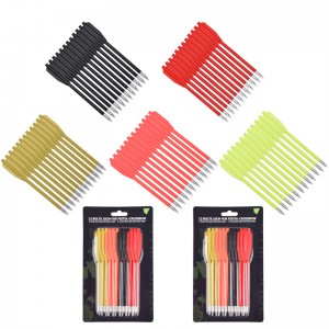 Elong venkovní 110298 6.5Inch plastové šrouby kředníku ocelový bod pro pistolovou kuše